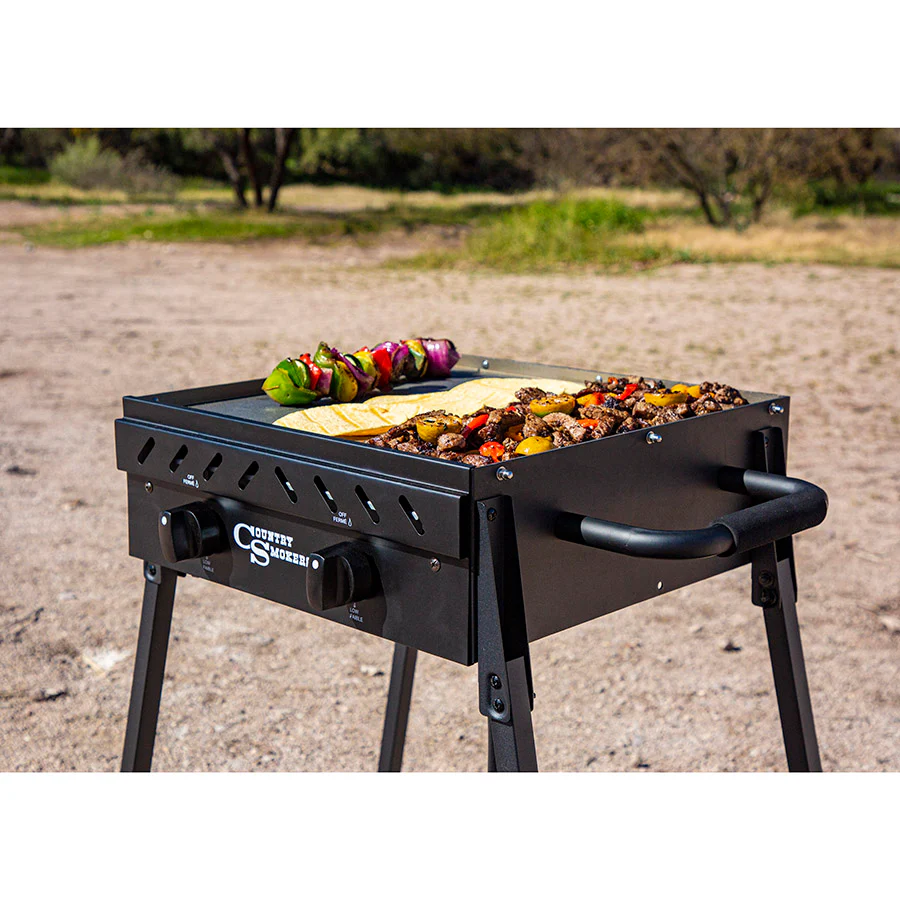 Country Smokers 2-Burner Griddle - Image 5