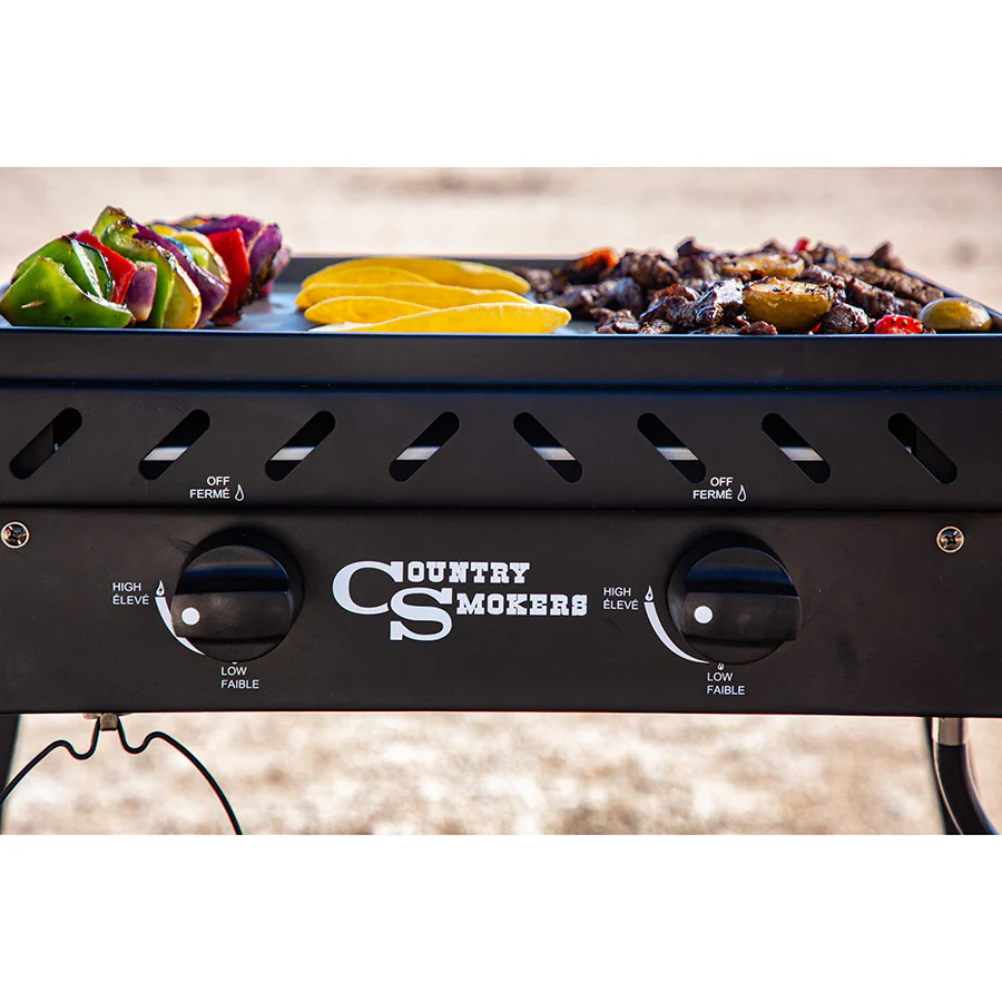 Country Smokers 2-Burner Griddle - Image 6