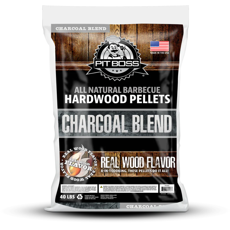 Pit Boss 40 lb Charcoal Blend Hardwood Pellets