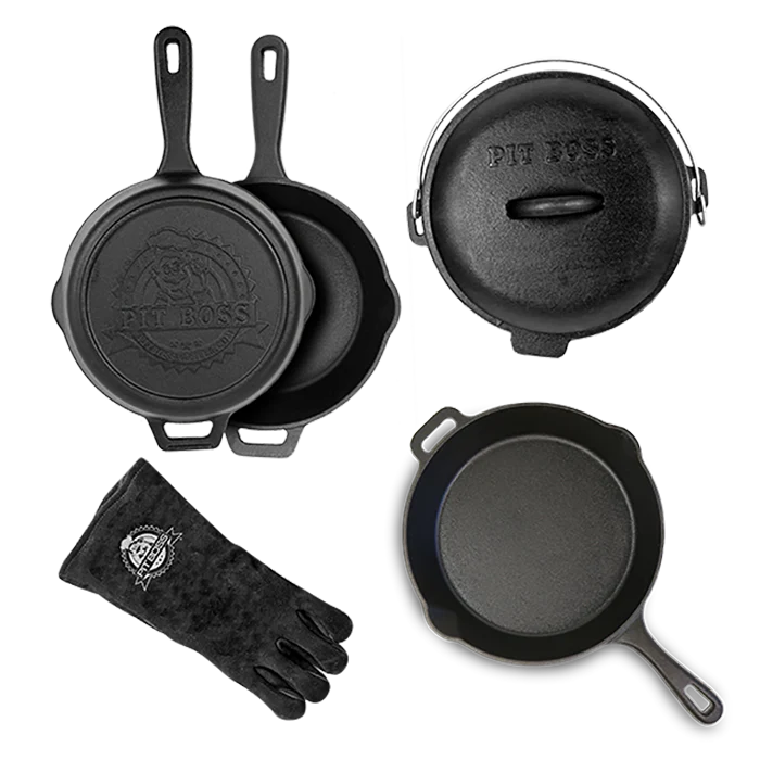 Pit Boss 6-Piece Cast Iron Starter Kit