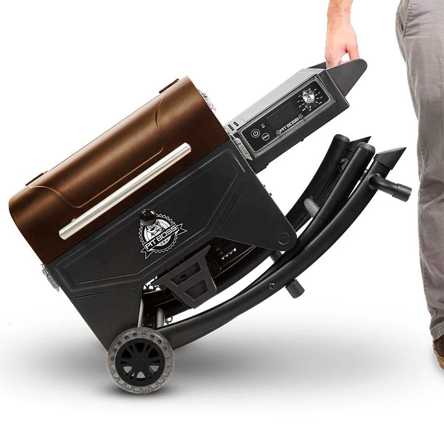 Mahogany Series 260 Portable Wood Pellet Grill with Cover - Image 3