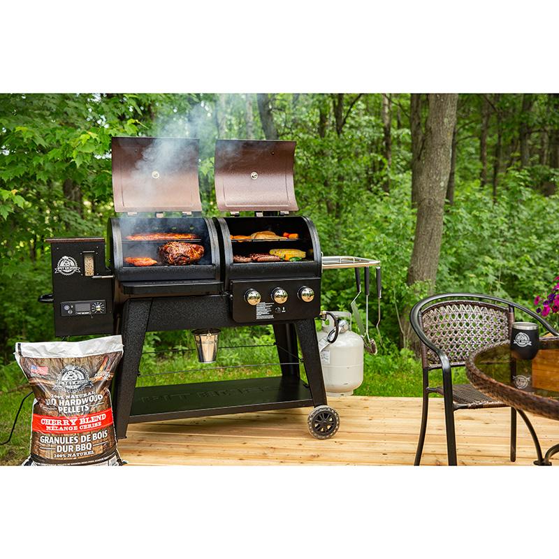 Pit Boss PB1230 Pellet/Gas Combo Grill - Image 4