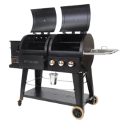 Pit Boss Sportsman 1230 Pellet/Gas Combo Grill - Image 4