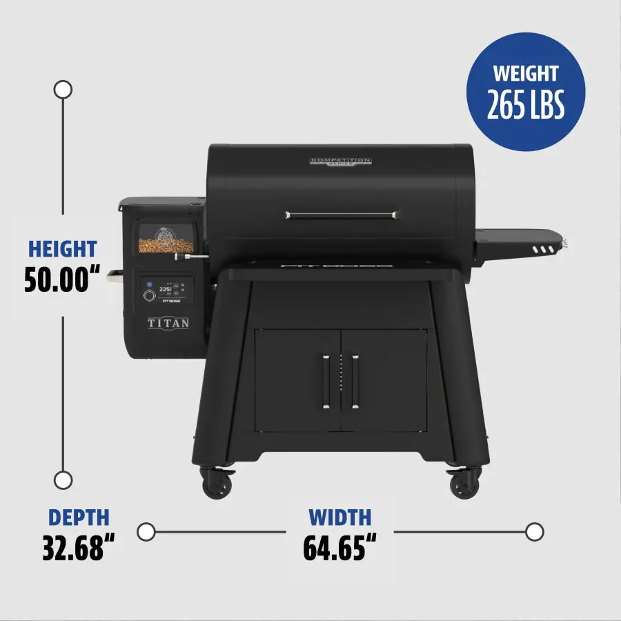Pit Boss Competition Series Titan Wood Pellet Grill - Image 10